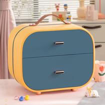 Xingyou childrens hair accessories storage box hairclip rubber band girl headwear hair card jewelry box grooming jewelry box