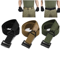 Special price Black Hawk tactical tactical belt rescue traction speed drop multifunctional canvas belt thin nylon