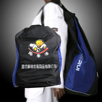 Kangrui Taekwondo protector bag boxing Sanda adult childrens backpack martial arts backpack large prop bag