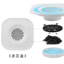 Cat Bowl double bowl water bowl water dispenser dog bowl filter box