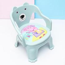 Cute stool baby chair small bench baby chair seat chair back bathroom stool cartoon childrens chair plastic