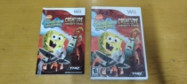 WII genuine game used SpongeBob SquarePants boss Robot Revenge V66