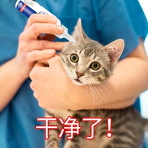 Dog ear drops ear mites cat with cat ear mites Pet ear wash cat ear cleaning products earwax medicine anti-inflammatory