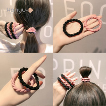 Head rope 2021 new net red high elastic durable hair ring holster rubber band female tie hair 2020 hair rope headdress