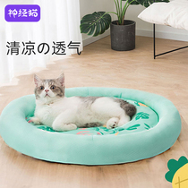 Cat cushions Seasons Cat Sleeping Mat Cool Mat Ice Mat Sleeping in cat Pooch Mat Pets Cool Mat for Pet Supplies
