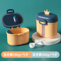 Wallaby Babu milk powder box portable out baby rice noodle box sealed moisture-proof storage tank small capacity