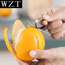 304 stainless steel orange peeler opener pomelo knife open fruit cutting orange peeler pomegranate artifact ring knife
