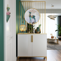 Light luxury wind screen Cabinet entry door entrance hall cabinet modern simple hall cabinet decoration living room partition cabinet shoe cabinet