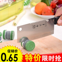 Round Kitchen home quick natural grindstone Japanese grinding scissors kitchen knife tools professional scissors stick