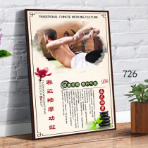Beauty salon Thai massage effect high-definition promotional activity poster picture photo sticker decorative painting advertising customization