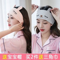 Confinement hat spring summer pregnant womens maternity hat childrens headscarf hair belt postpartum products fashion windproof spring and autumn summer