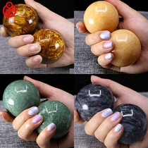 Ball Bearing Massage Ball Hand Rolling Ball Finger Palm Exercise Ball Hand active player Play a pair of hands turned on the hand of the hand