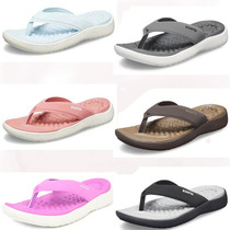 New summer men's and women's slippers flat bottom Lewei flip flops massage soles couples casual sandals) 205473