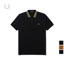 FRED PERRY men POLO shirts 2022 spring new Inlan casual short sleeves striped horse jersey M3653