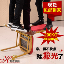 Hotel Chair General Chair Banquet Chair Wedding crown VIP chair Conference Training chair Red soft bag Hotel Dining Chair