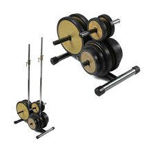 Barbell dumbbell Rod large hole small hole storage rack household storage rack storage rack