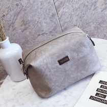 Vintage cosmetic bag Multi-function travel storage bag Large capacity waterproof wash bag in the bag bath bag