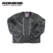 komine Japan motorcycle riding clothing autumn and winter windproof lining racing zipper inner clothing monochrome JK-051