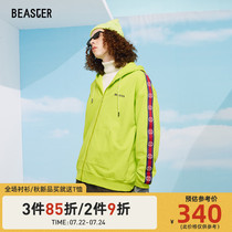 BEASTER little devil grimace new hooded sweater couple national tide casual loose fashion lazy wind jacket