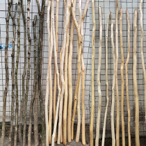 Natural skinless solid wood dry branches dead tree dry branches decoration hanging curtain rod curtain rod partition vase shape dried flowers