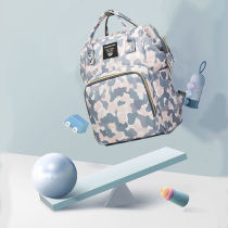2022 Moms Bag Out of Double Shoulders Multifunction Large Capacity Waterproof Mother-infant Backpack Portable Moms Bag