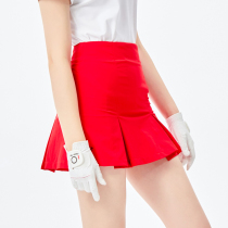 Summer new golf clothing womens skirt anti-light breathable short skirt slim sports GOLF pleated skirt