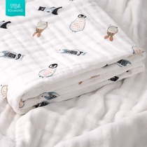 Baby gauze bath towel newborn cotton super soft absorbent big towel baby bath towel baby newborn children cartoon