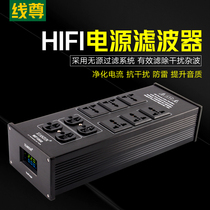 Line Zun FW1000 power filter Hi-fi audio row plug hifi speaker power purifier 220v socket