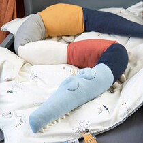 ins new crocodile bed circumference crib Anti-pillowed strip Fill beds Bed Sewing Baby Accompanied with Sleeping Toy Pillow