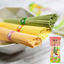 Japan imported hello kitty paozhou tricolor vegetable noodles baby nutrition supplement noodles 300g