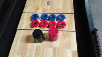 Shuffleboard billiards sand content 100 grams Buy sand pot table auxiliary link sand arc ball accessories a bottle price
