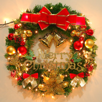 Christmas wreath 40 50 60cm Christmas tree festival decorations gifts creative ornaments hanging scene layout door hanging