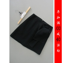 Full reduction of printing P441-405] counter brand new OL skirt skirt one-step skirt 0 41KG