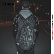 draconite tide net bag drawstring bucket bag men reflective fashion Street leisure backpack bag 11646