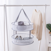 Clothes basket drying net basket underwear socks sweater plush toys special drying rack clothes tile drying net pocket