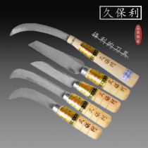 Douyin Ziyang Kuboli Small Scimitar Large Professional Pineapple Peeling Knife Cutting Banana Fruit Knife