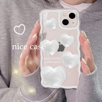 ins senior sense oil painting loving application Apple 13promax mobile phone shell iphone13 new 12 silicone gel 11 woman x soft shell xr xsmax full package 6s anti-fall