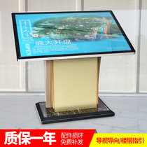 Floor vertical guide card floor index sign guide board room card Total flat map display index table