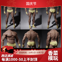Phicen TBLeague M34 1 6 headless steel bone muscle body body building Arno male body spot