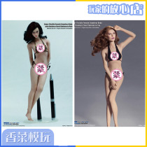 phicen 1 6 female soldier man steel skeleton seamless rubber chest female body PLMB2014-S01 S02