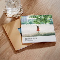 6-inch square magazine custom Palm thin mobile phone photo production diy portfolio book Baby growth record