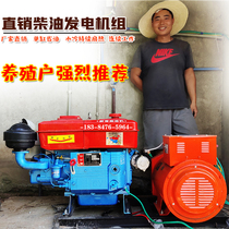 Xinchang diesel generator set 15 20 24 30KW three-phase 380V single-phase 220V water-cooled single-cylinder generator