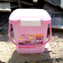 Alice pet grain storage bucket dog grain bucket cat grain barrel rabbit sealed barrel can moisture-proof box storage box 3kg