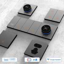 Graffiti Smart Home zigbee Switch Control Panel Mobile Phone Remote Control Tmall Xiao Ai Voice Light Control