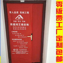 Custom decoration door covers entry door bedroom wooden door protective film defining a door nonwoven fabric printing
