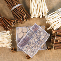 Branch wood chips wooden sticks natural diy ornaments idyllic retro creative handmade hanging decoration kindergarten decoration materials