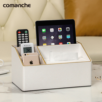 Coffee table storage box Living room sundries Desktop paper towel pumping paper remote control Multi-functional creative modern high-grade light luxury box
