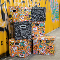 DS net red tide card storage carton covered snack birthday gift box sneakers toy finishing trunk storage box