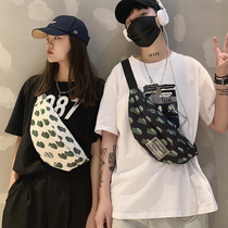 Tide Cards Mens Chest Bag Individuality Street Trends Single Shoulder Small Backpacks Casual Day Tie Satchel 2021 New Purse Strings