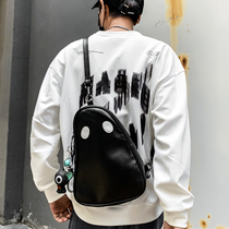 Chest Bag Men Tide Card Single Shoulder Bag Boys Bag Individuality Trend Oblique Satchel Women Street Hip Hop Small Backpacks of Hip Hop